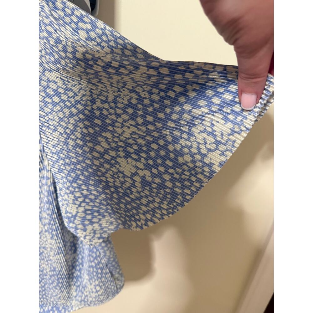 Astr The Label Blue & White Crop Top Size XL - Picture 5 of 5